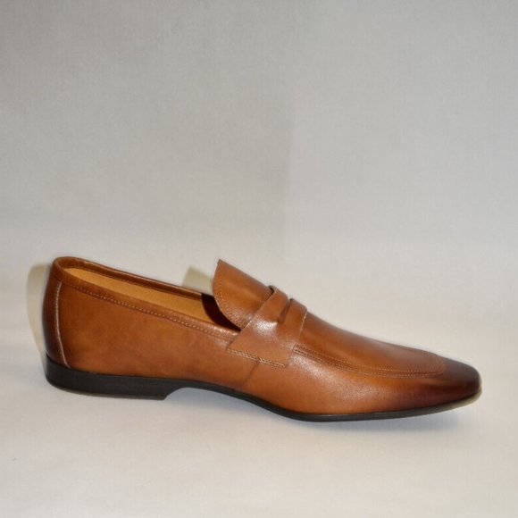 New! Magnanni Vince Loafer Cognac Leather Size 12 M 22405 DD301 main image 5